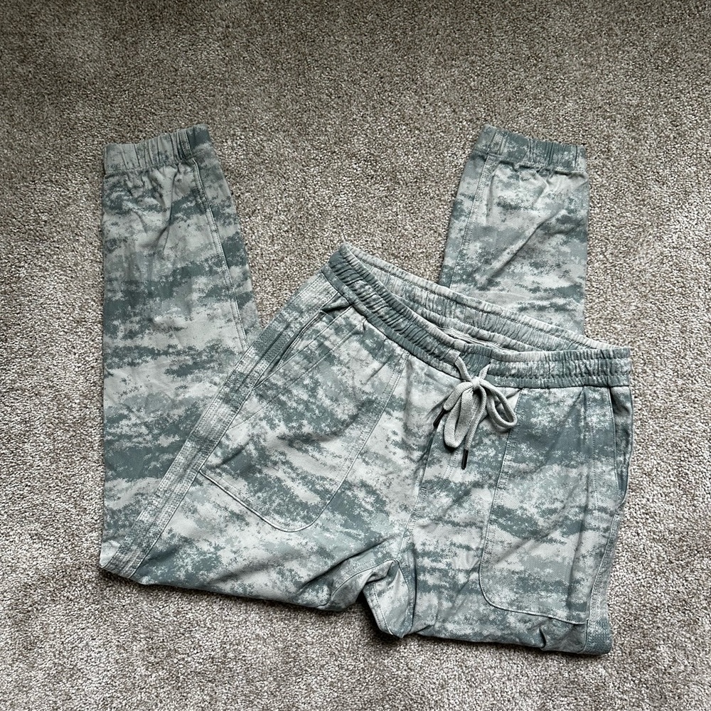 Athleta light dusty teal jogger